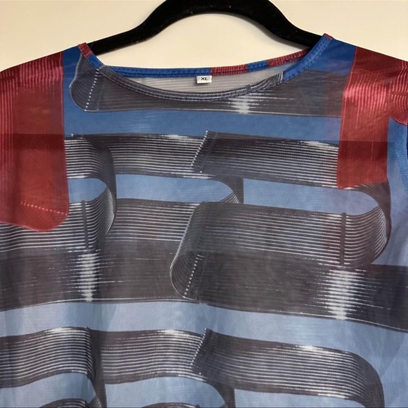 DISKONTINU mesh top - Picture 2 of 2